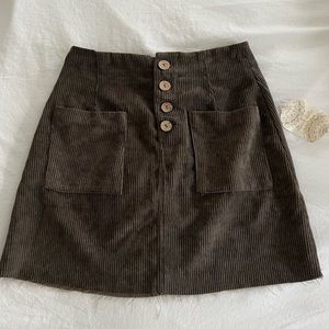 Altar’d State Corduroy Skirt